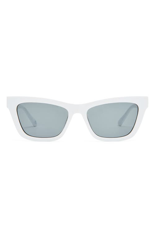 Aire Amplitude 52mm Cat Eye Sunglasses In Gray