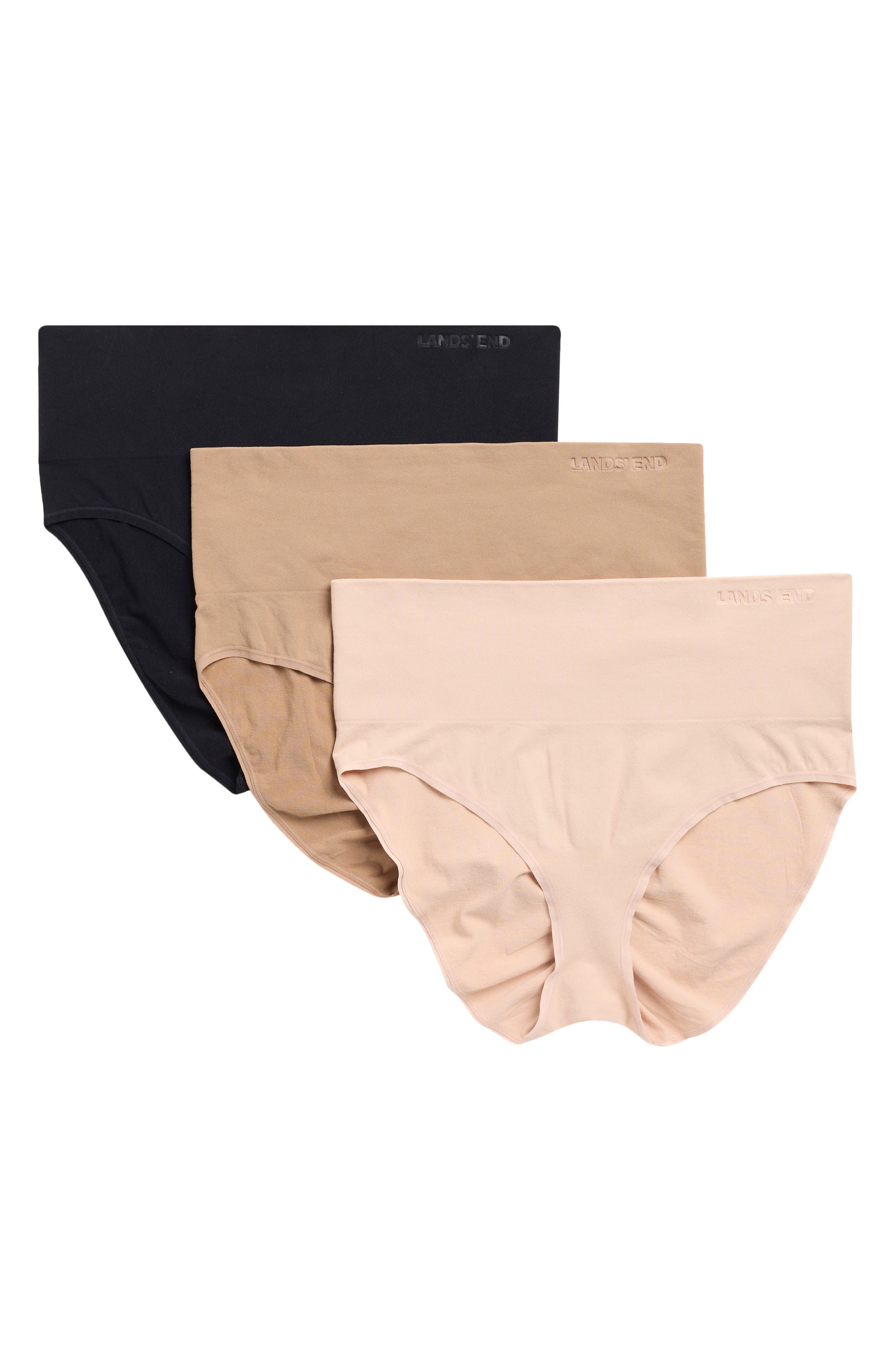 Lands' End Eversoft 3-Pack Smoothing Briefs