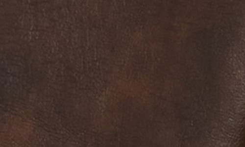 Avec Les Filles Faux Shearling Trim Faux Leather Coat In Brown