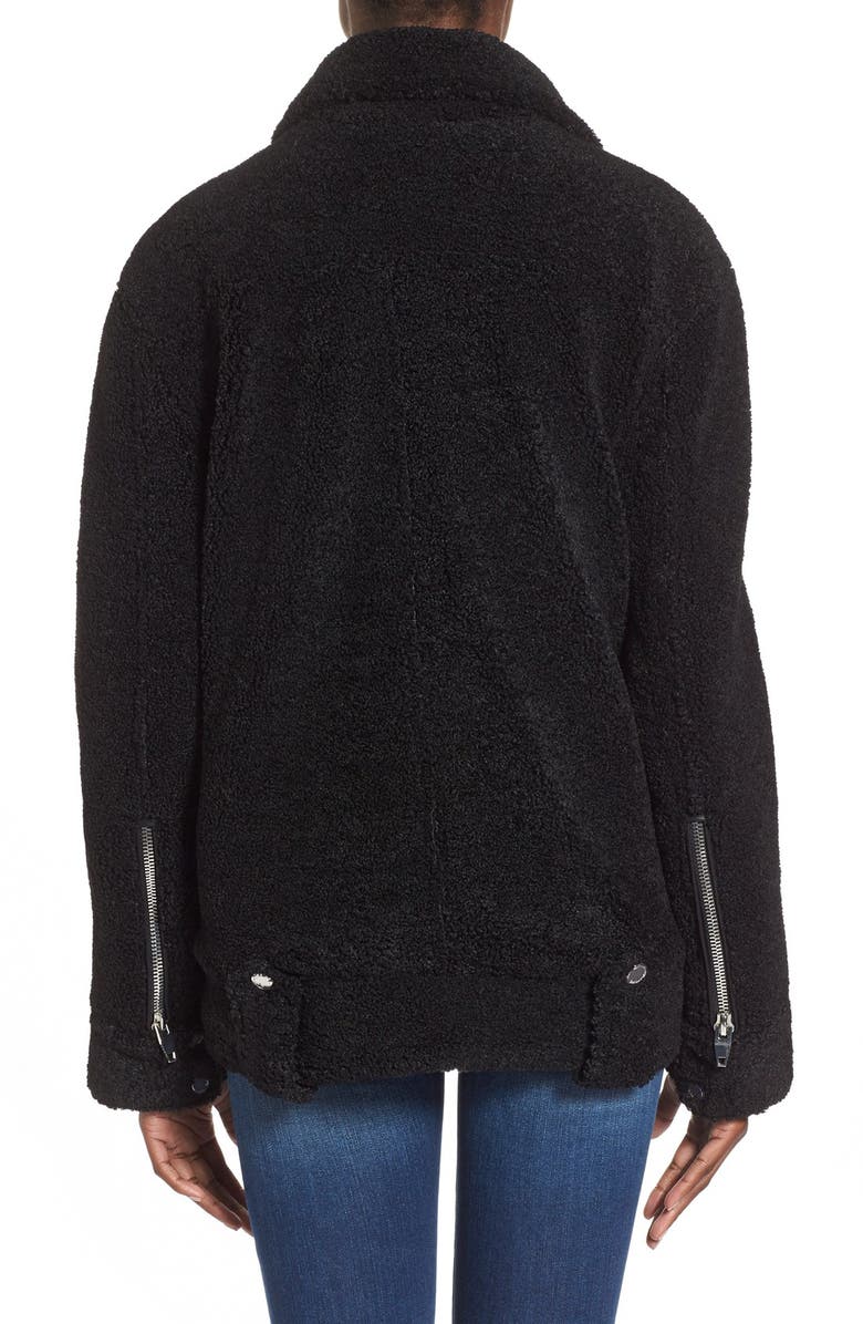 BLANKNYC 'Teddy' Moto Jacket, Alternate, color, 