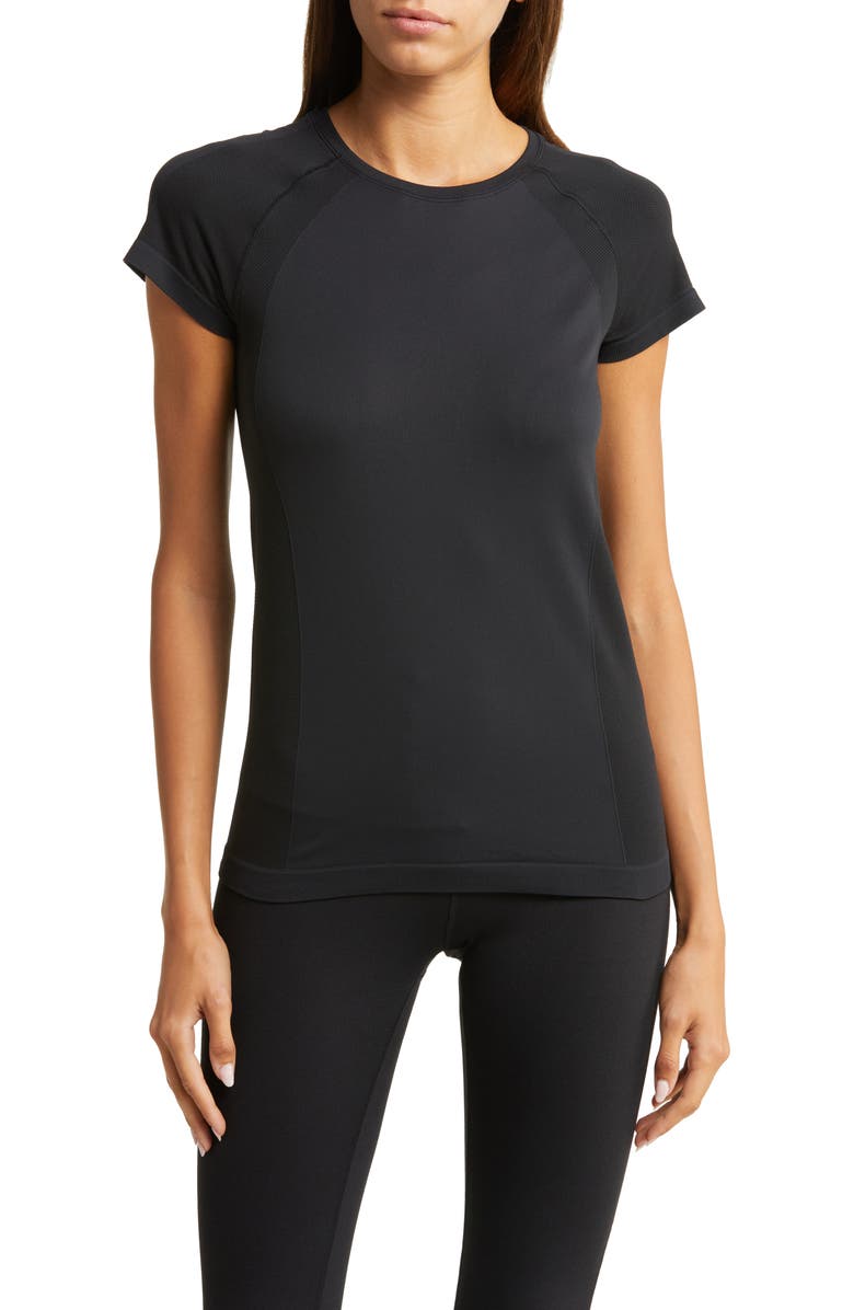 Sweaty Betty Athlete Seamless Workout T-Shirt, Main, color, 