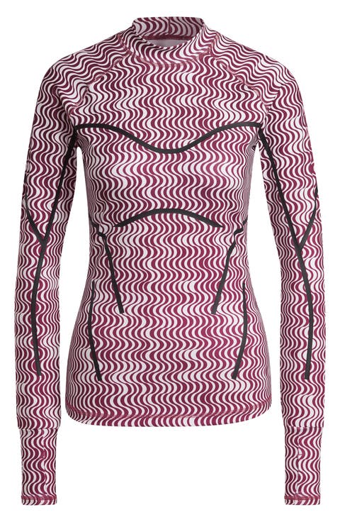 Print Long Sleeve Training Top