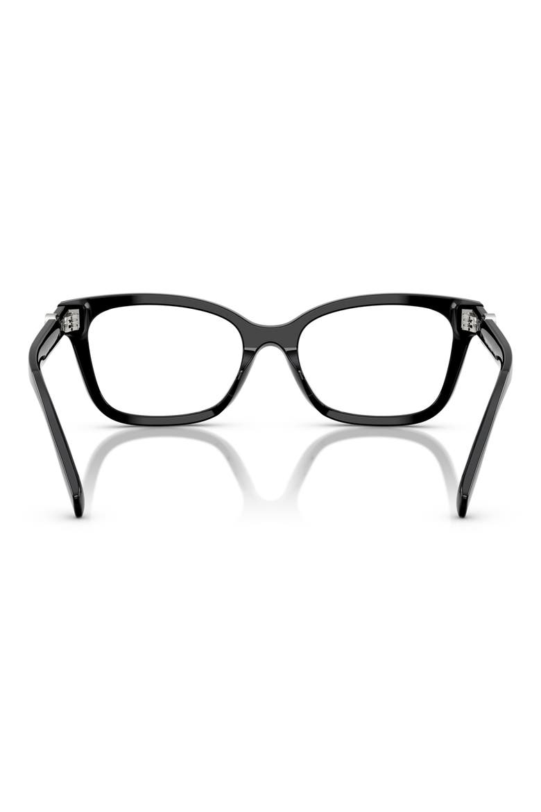 53mm Phantos Optical Glasses, Alternate, color, BLACK