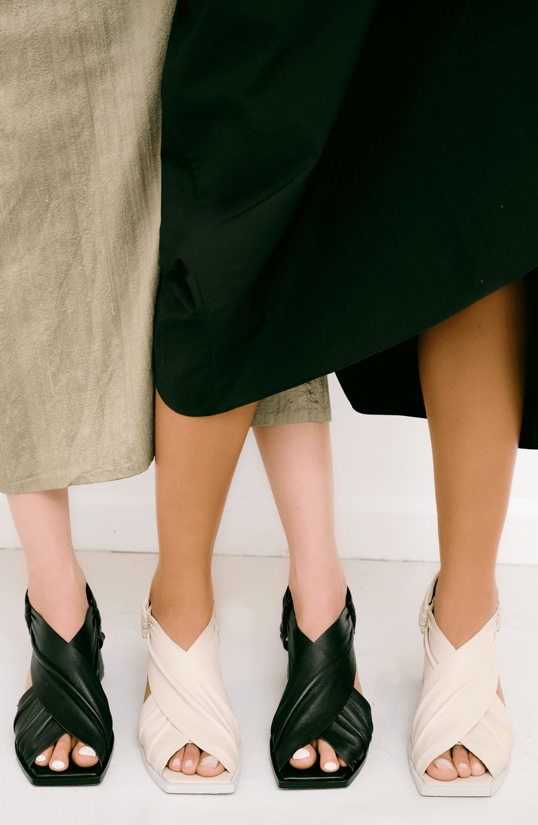 Daniella Shevel Harper Sandal, Alternate, color, Black