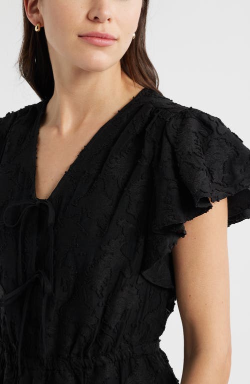 Caslonr Caslon(r) Tonal Floral Jacquard Dress