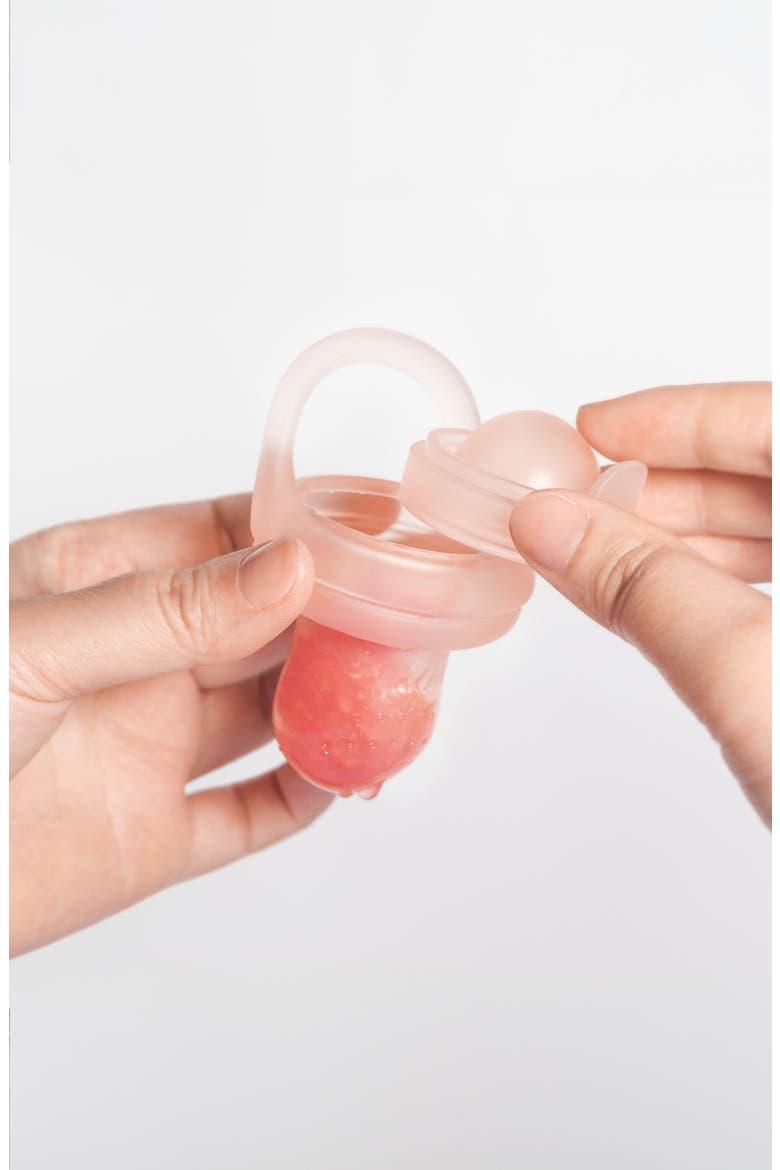 5-Piece Infant Solid Starts Feeder Set, Alternate, color, KIWI/ CORAL