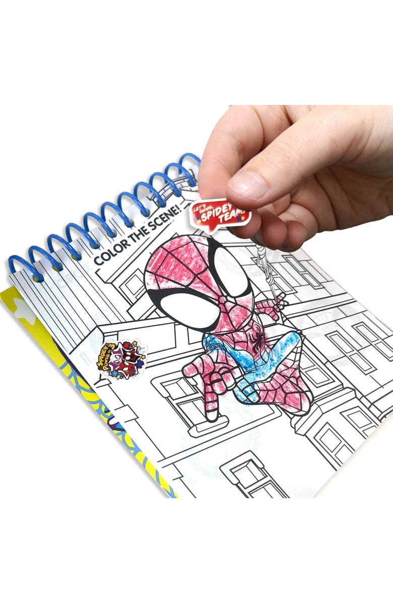 SPIDERMAN My Own Creativity Set with Carrying Case, Ages 3+, Alternate, color, Multicolored