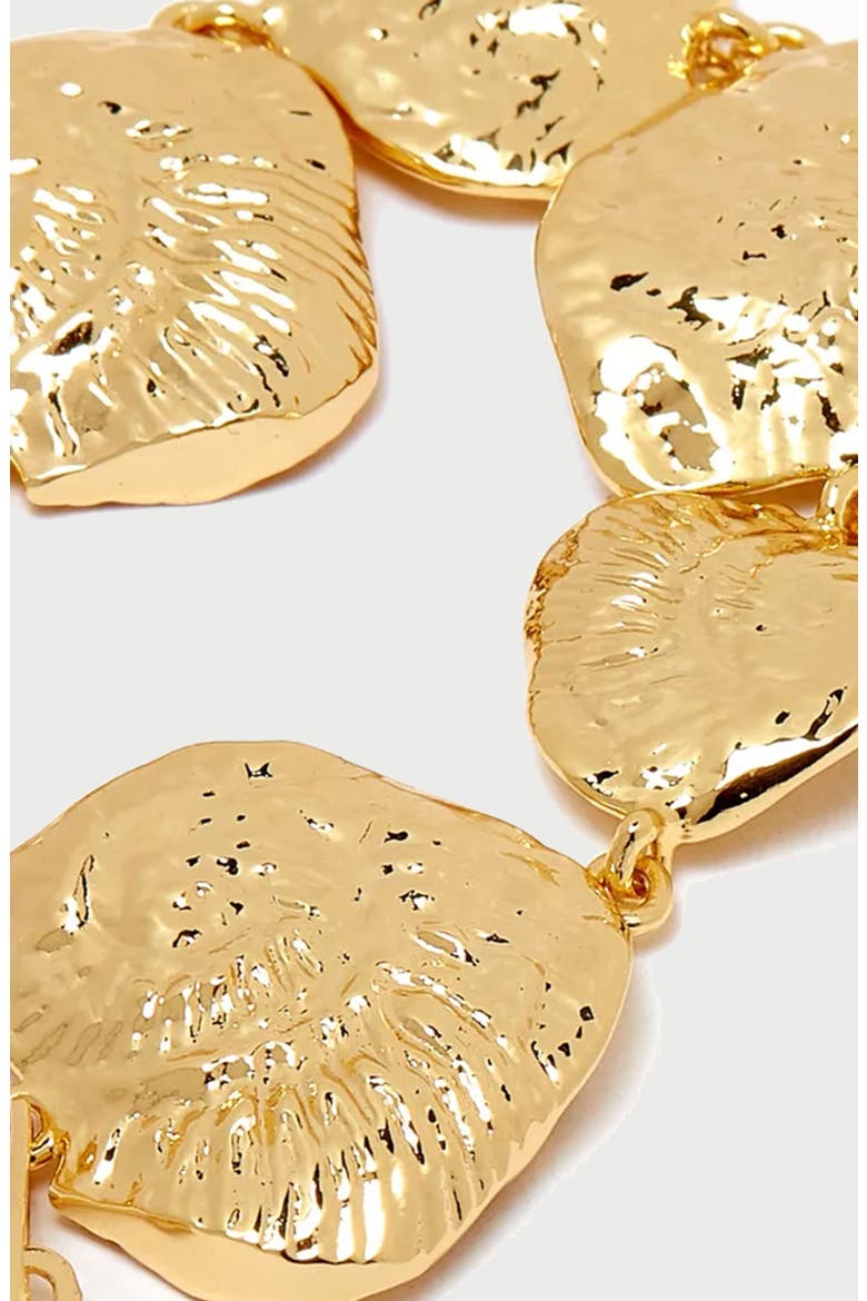 Oldeu Shell Maxi Bracelet in Gold, Alternate, color, Gold