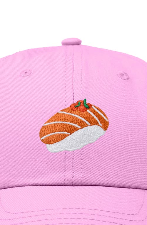 DALIX DALIX SALMON SUSHI EMBROIDERED DAD CAP 