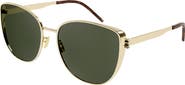 Saint Laurent 61mm Cat Eye Sunglasses
