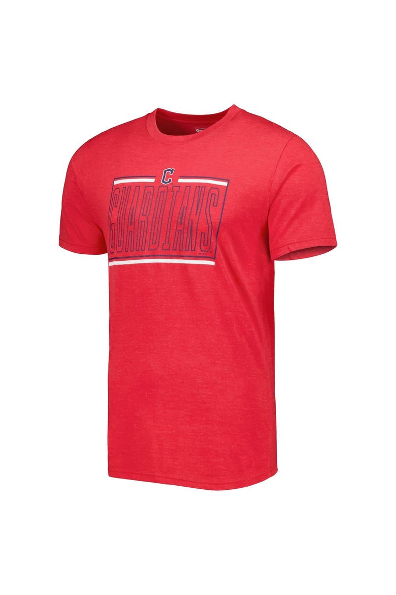 Men's Concepts Sport Navy/Red Cleveland Guardians Meter T-Shirt and Shorts Sleep Set, Alternate, color, Navy