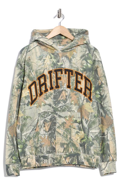 Alpha Collective Drift Camo Hoodie In Multi