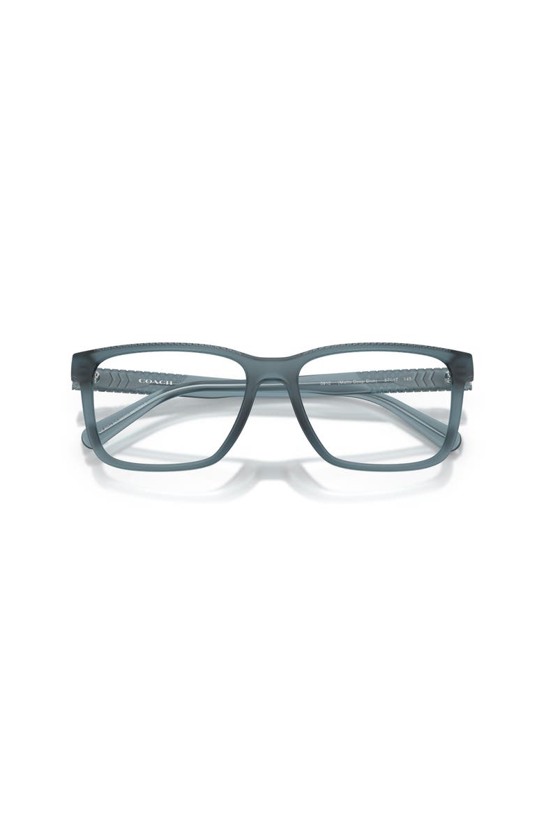 54mm Rectangle optical glasses, Alternate, color, Blue