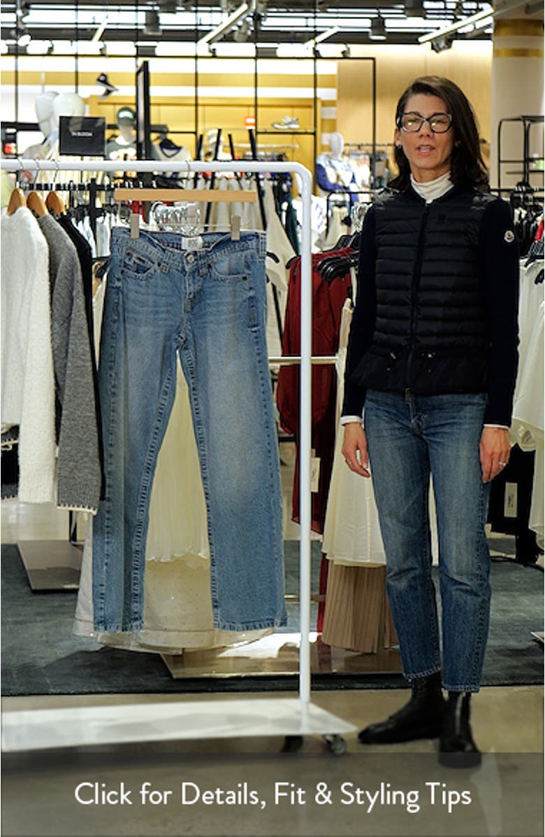 Kayla Low Rider Wide Leg Jeans