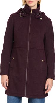 Vince Camuto Walking Coat with Removable Hood