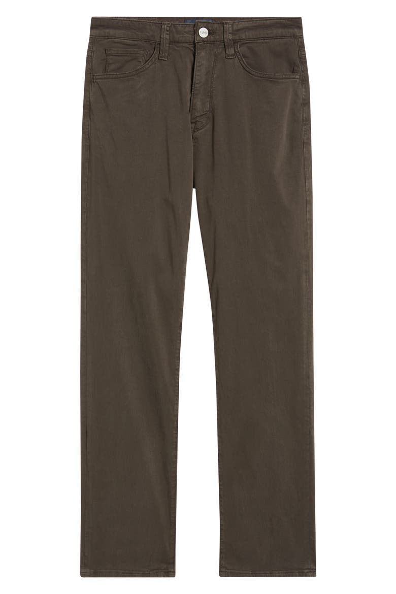 Courage Straight Leg Twill Pants, Alternate, color, BRUNETTE TWILL
