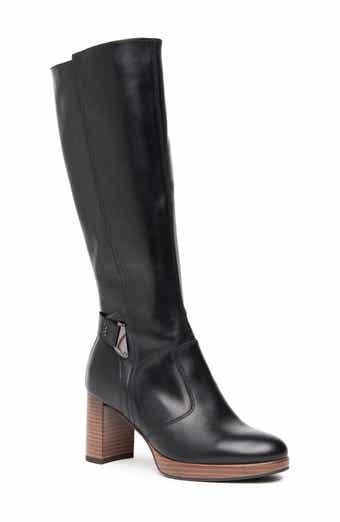 Knee high wedge boots canada online