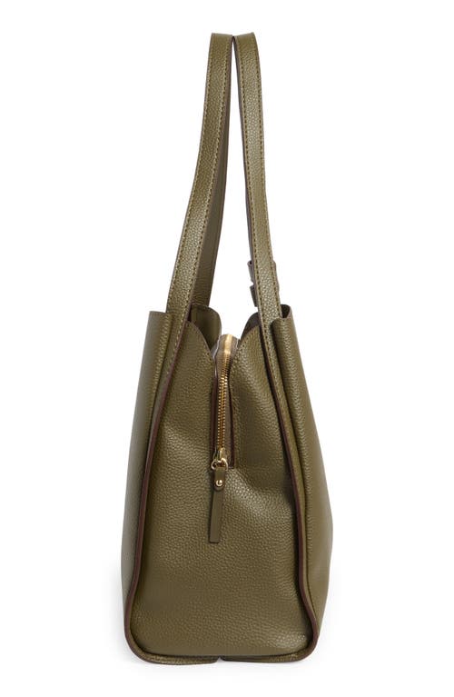 Nanette Lepore Ariana Triple Section Shoulder Bag In Green