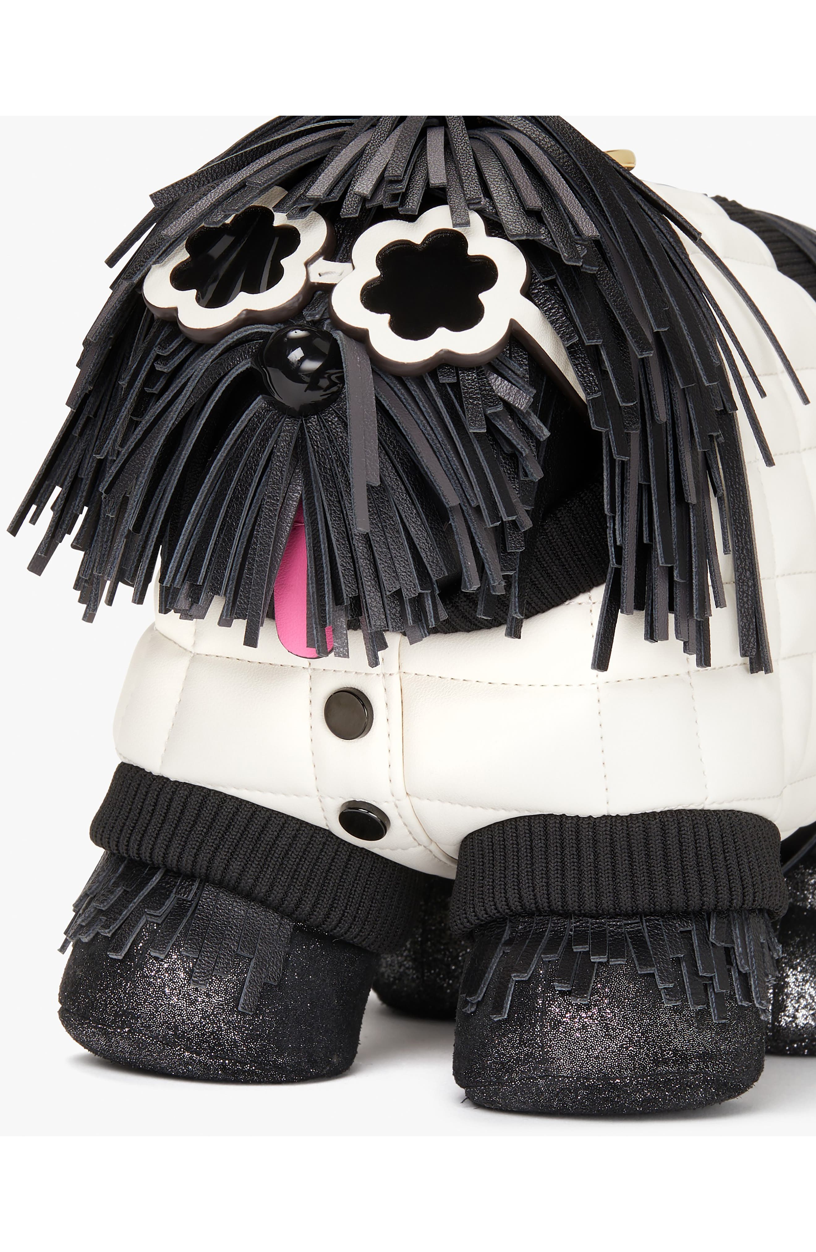 Kate Spade New York shaggy dog fringe crossbody bag, Alternate, color, 