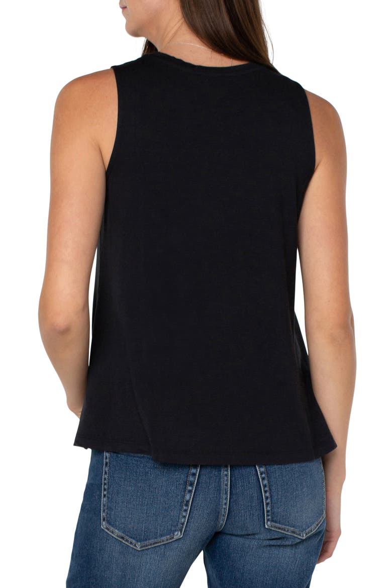 Sleeveless Knit Top, Alternate, color, BLACK