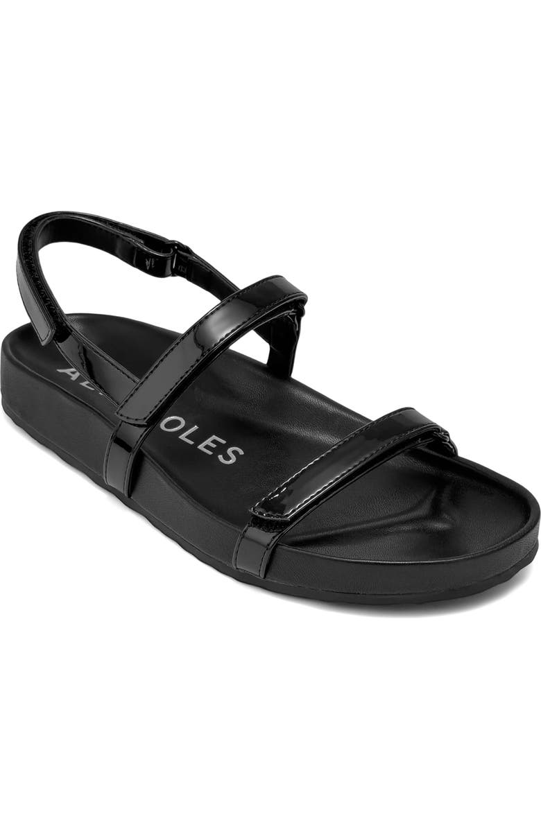 Aerosoles Liana Slingback Sandal, Main, color, Black Fx Patent