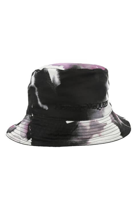 Watercolor Embroidered Bucket Hat