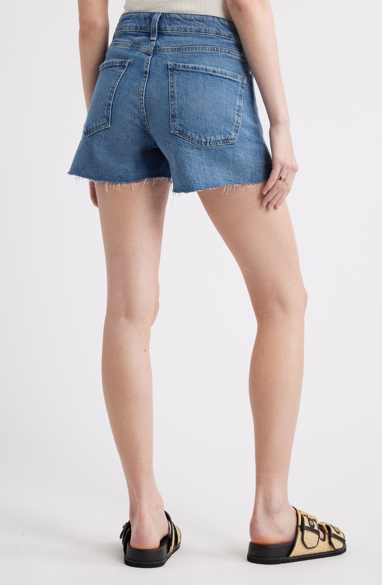 Treasure & Bond Denim Shorts, Alternate, color, Medium Wash