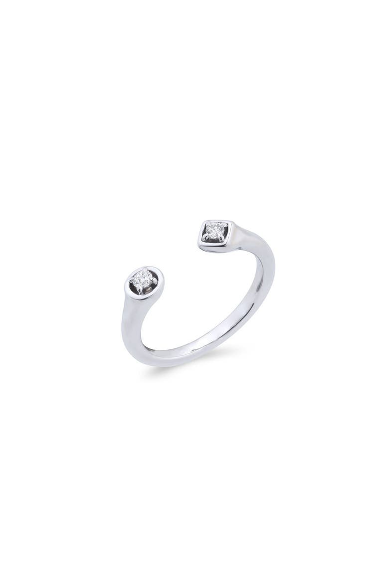 Sugar+Spice Horseshoe Ring, Main, color, Silver