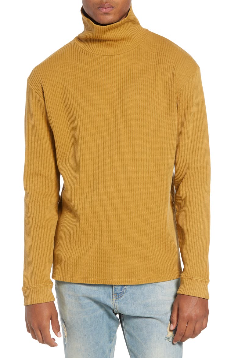 Henrik Turtleneck Sweater, Main, color, BURNT KHAKI