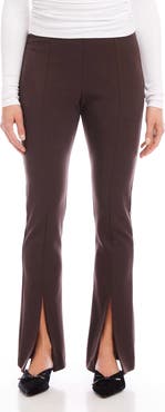 FIFTEEN TWENTY Harlow High Waist Slit Hem Bootcut Pants