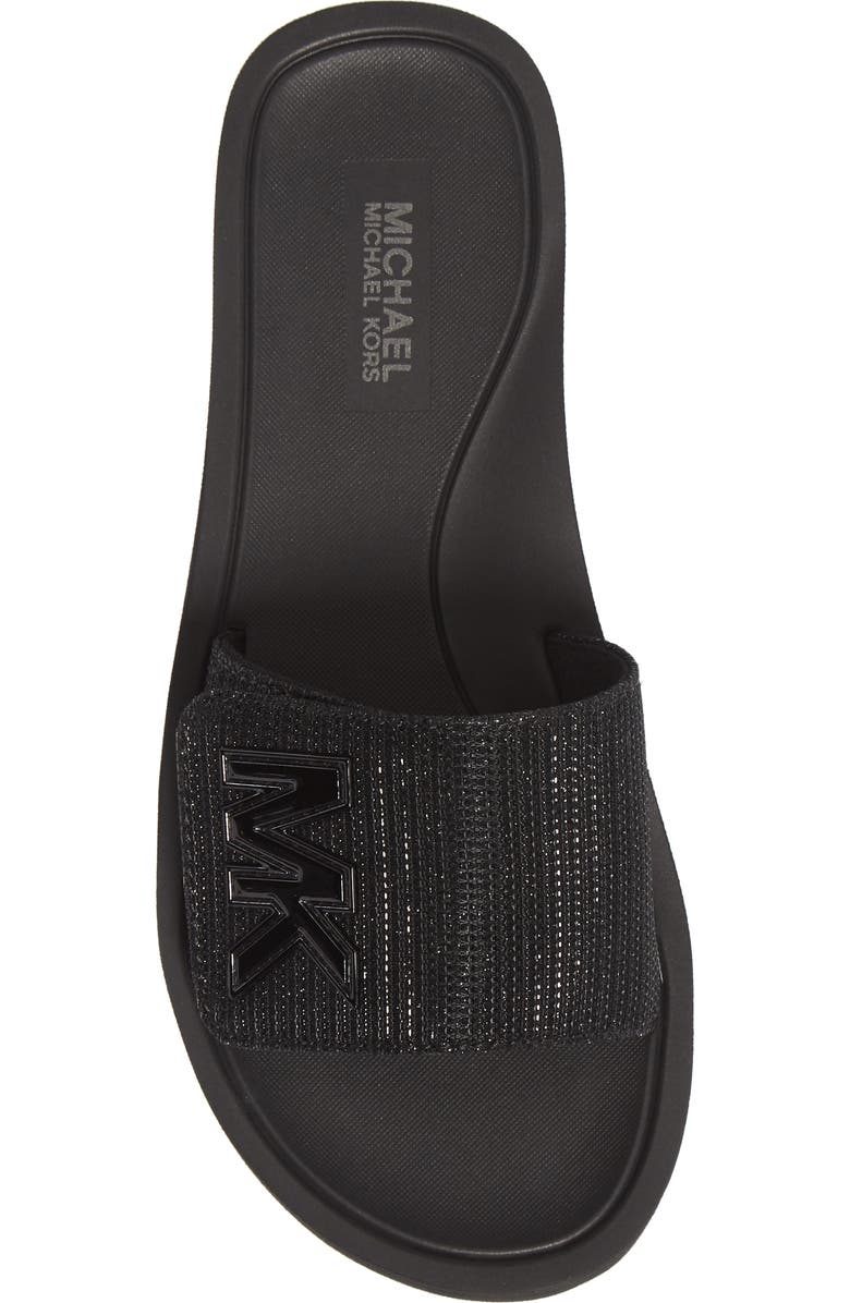 MICHAEL Michael Kors MK Platform Slide Sandal, Alternate, color,