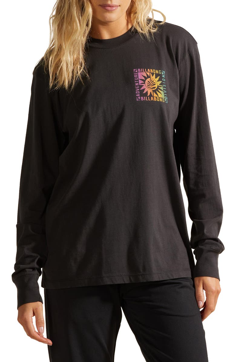 Billabong Adventure Division Long Sleeve Organic Cotton Graphic Tee, Main, color, 