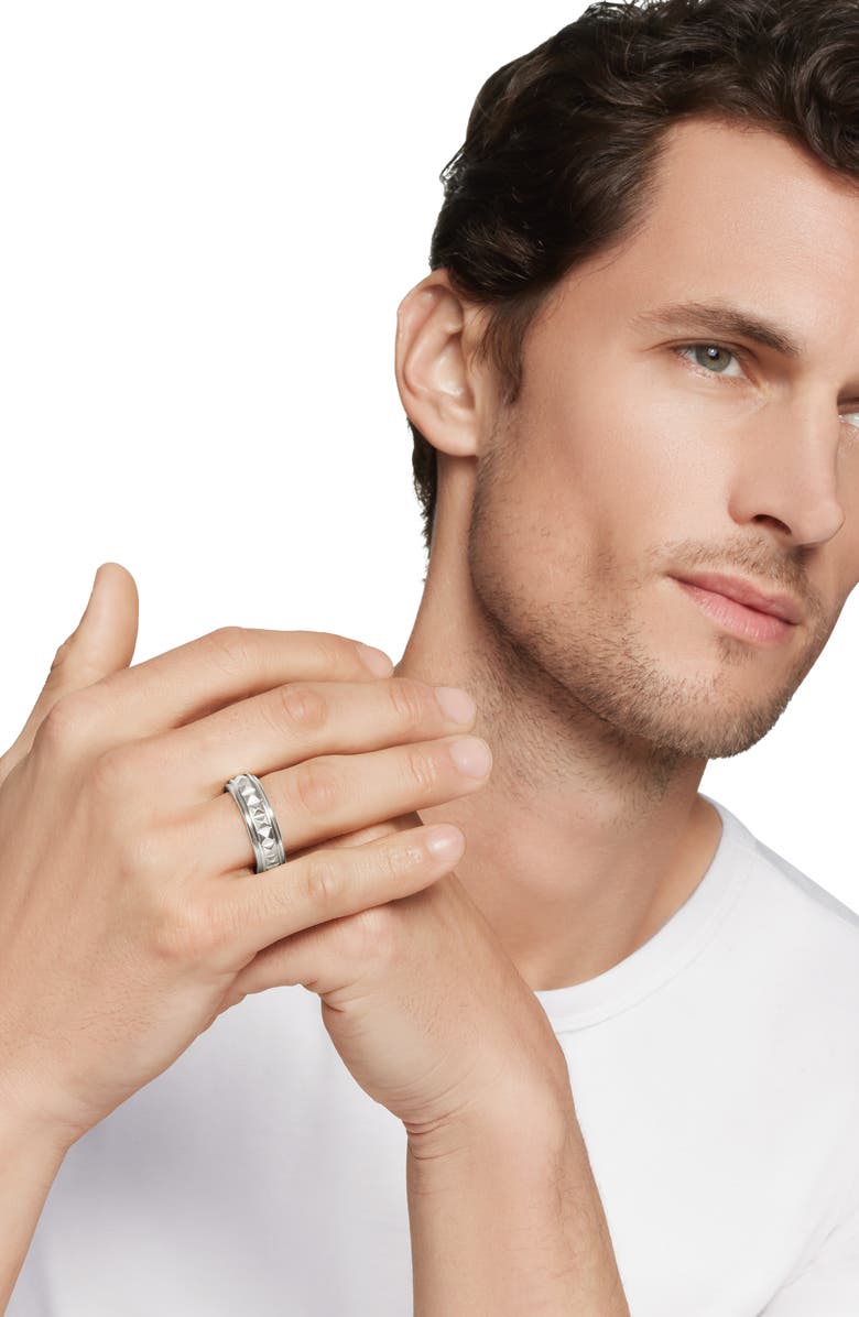 David Yurman Pyramid Band Ring, Alternate, color,
