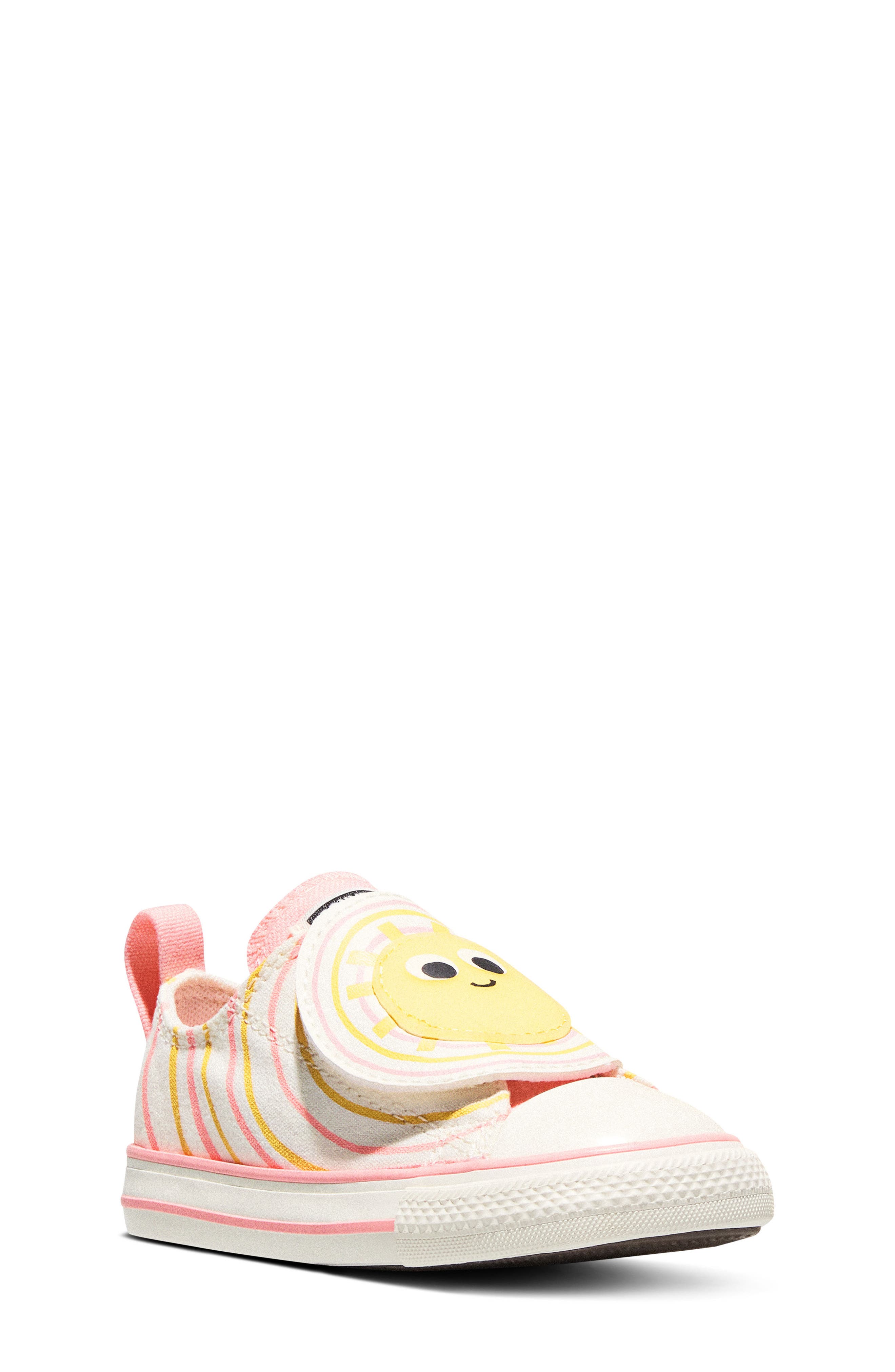 Chuck Taylor All Star Easy On Sunshine Low Top Sneaker, Main, color, EGRET/ ALL HEAT/ SUNNY OUTLOOK