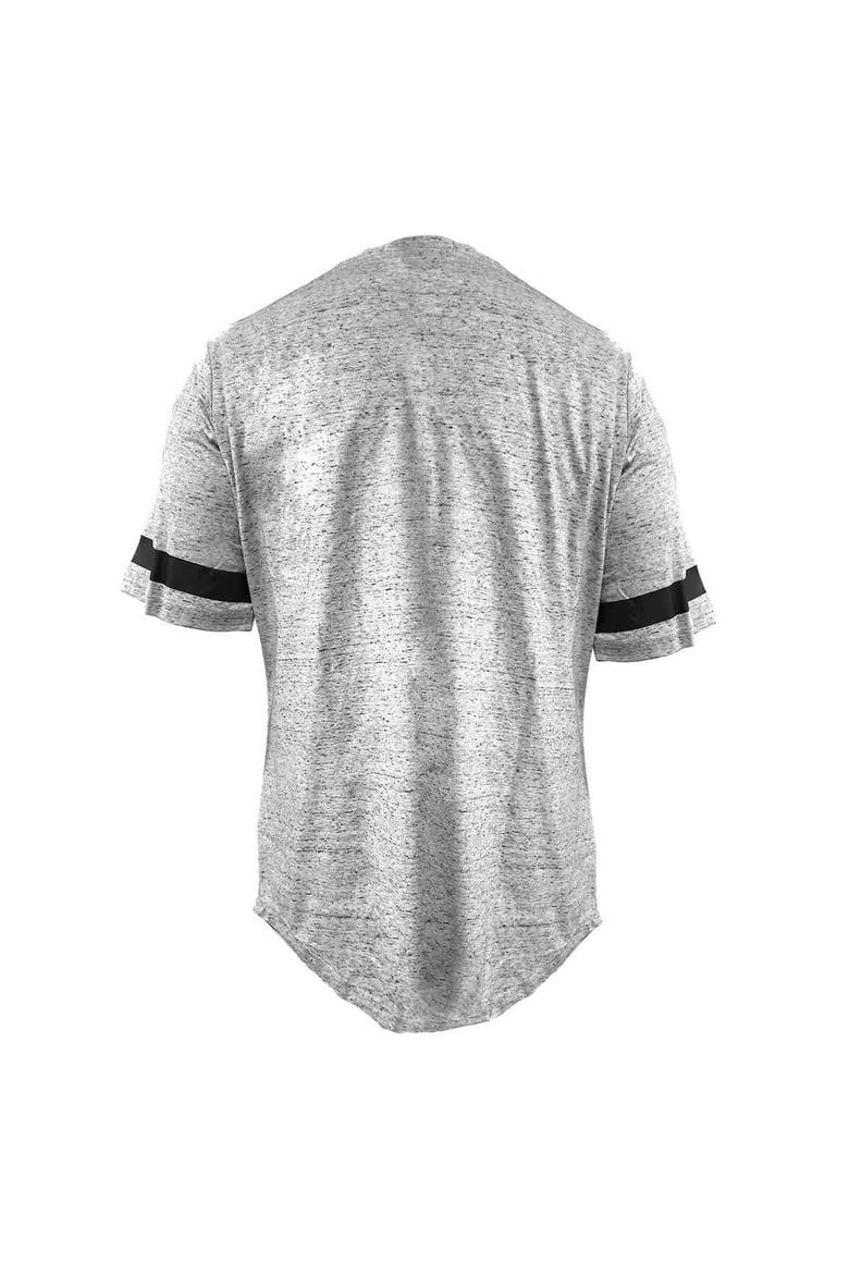 Women's Profile Heather Gray Baltimore Orioles Lace-Up Fleck T-Shirt, Alternate, color, Heather Gray