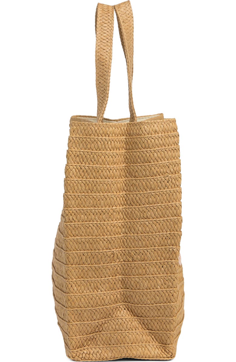 BTB Los Angeles Hola Beaches Straw Tote, Alternate, color,