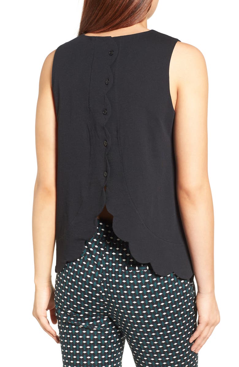 Halogen<sup>®</sup> Scalloped Tank, Alternate, color, 