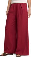Nobody's Child Jerrow Linen Blend Wide Leg Pants