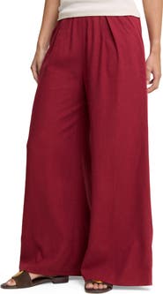 Nobody's Child Jerrow Linen Blend Wide Leg Pants