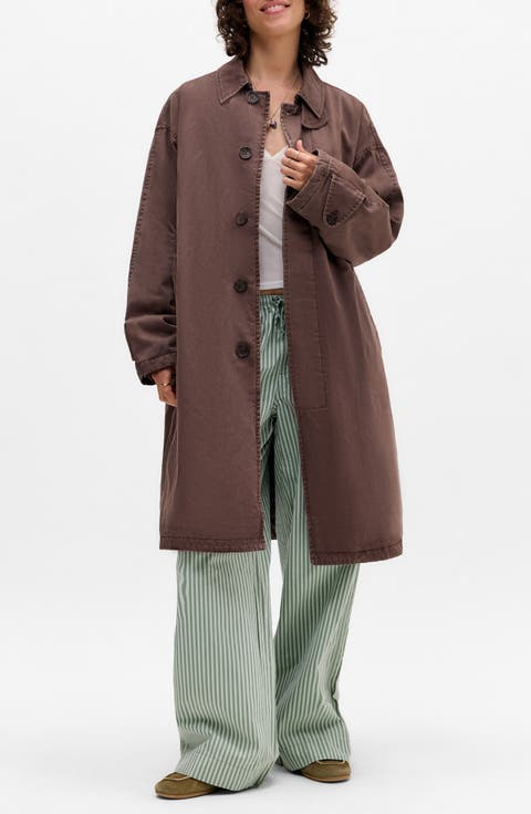 Lined Trench Coat