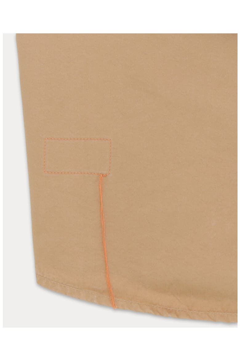 Jackson Short-Sleeve Cotton Shirt, Alternate, color, Beige