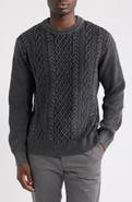 DARK SEAS Big Sur Mixed Stitch Sweater