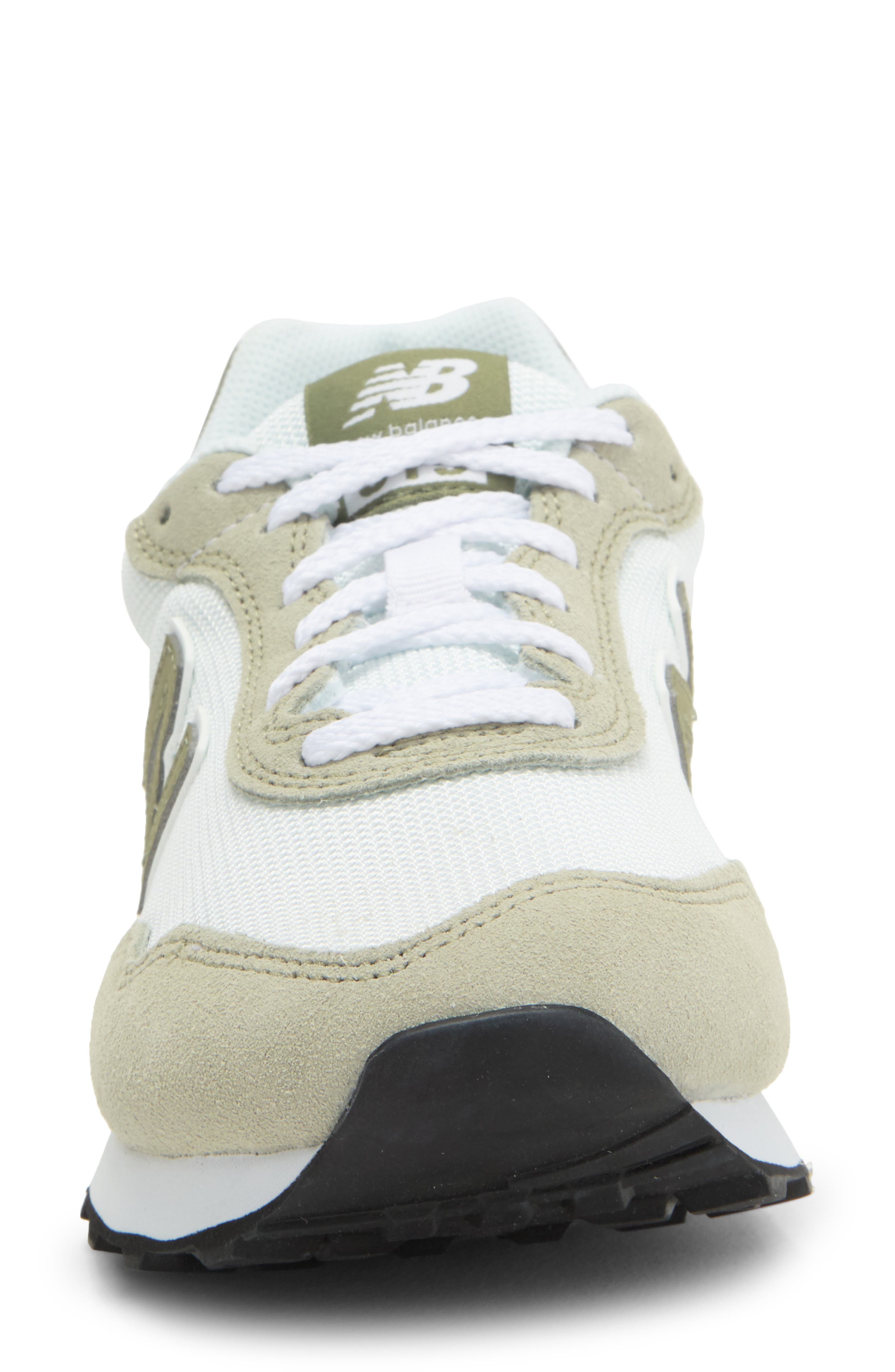515 Sneaker, Alternate, color, WHITE/ GREEN
