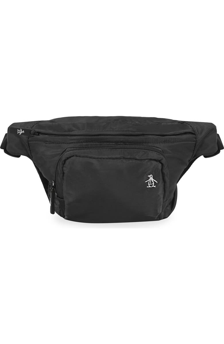 Original Penguin Utility Belt Bag, Main, color, Black