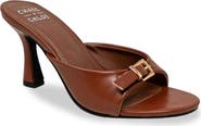 CHASE AND CHLOE Iridessa Buckle Slide Sandal