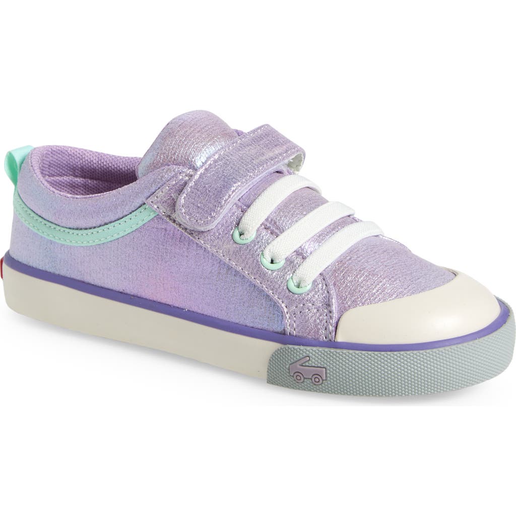 See Kai Run Kristin Sneaker In Purple Metallic