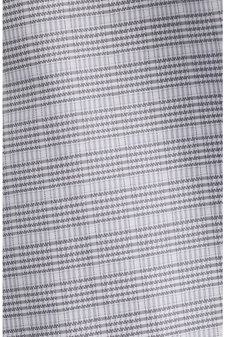 Traditional Fit Fit Plaid Premium Cotton Dress Shirt, Alternate, color, GREY MAURO PLAID
