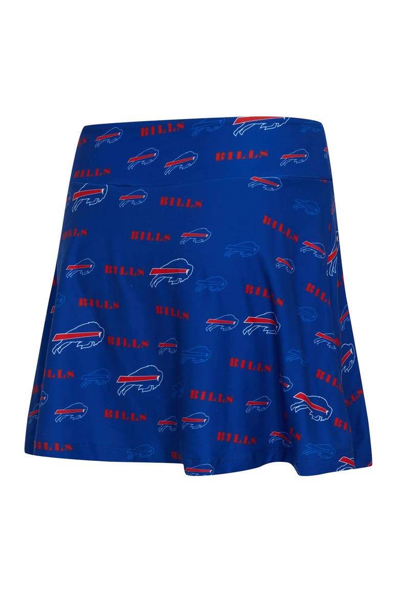 CONCEPTS SPORT Women's Concepts Sport Royal Buffalo Bills Mosaic Allover Print Skort, Alternate, color, 