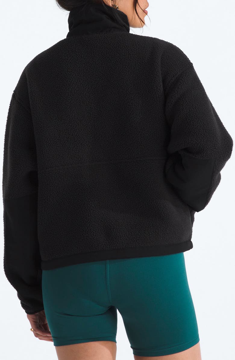 The North Face Yumiori Off Peak Recycled Fleece Pullover, Alternate, color, Tnf Black