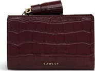 Radley Noble Alley Croc Embossed Leather Wallet